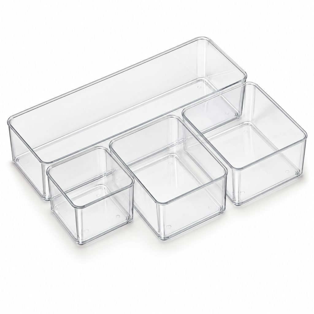 ClearNest Divided Drawer Organizer