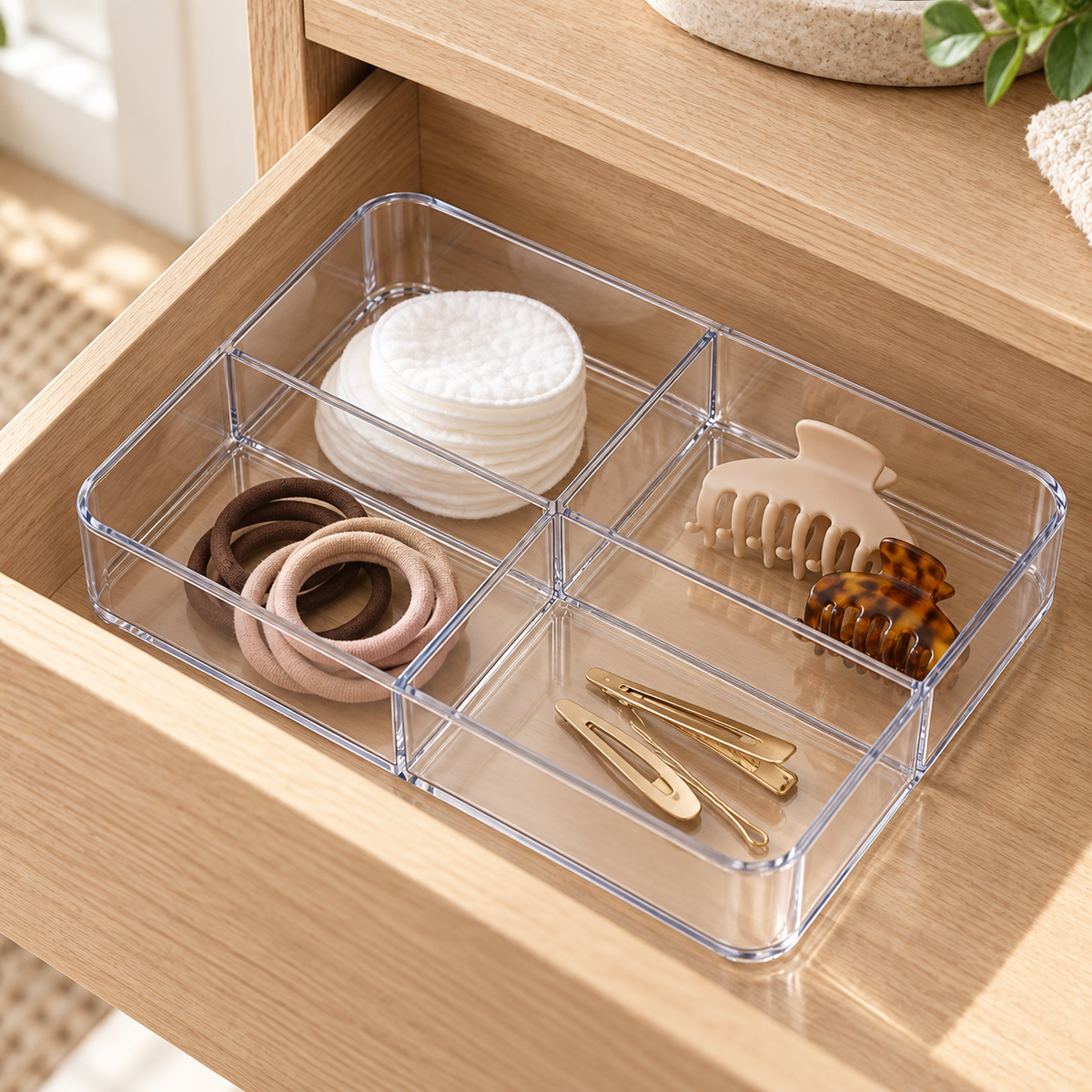 Noralume ClearNest Drawer Organizer
