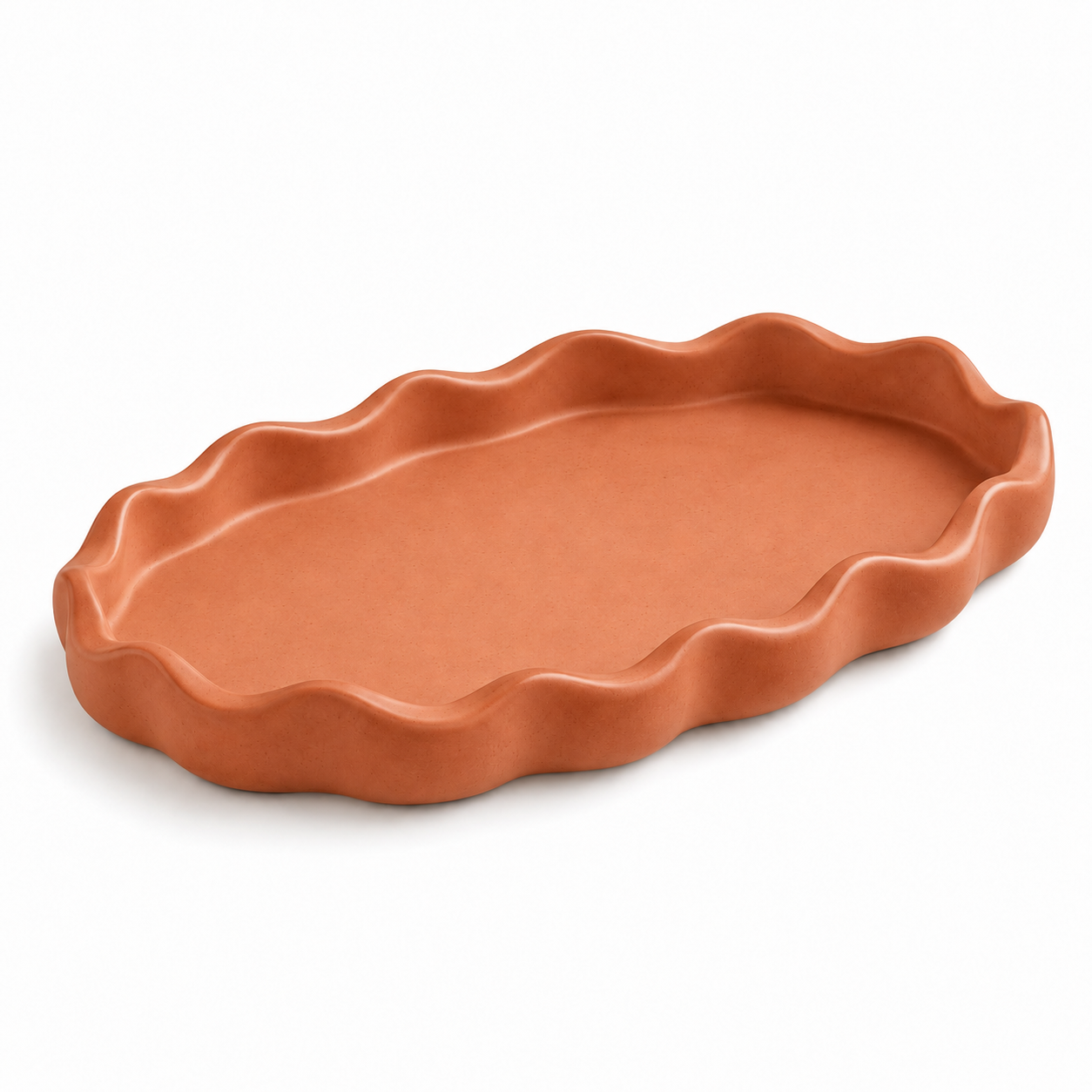 RippleEdge Decorative Catchall Tray