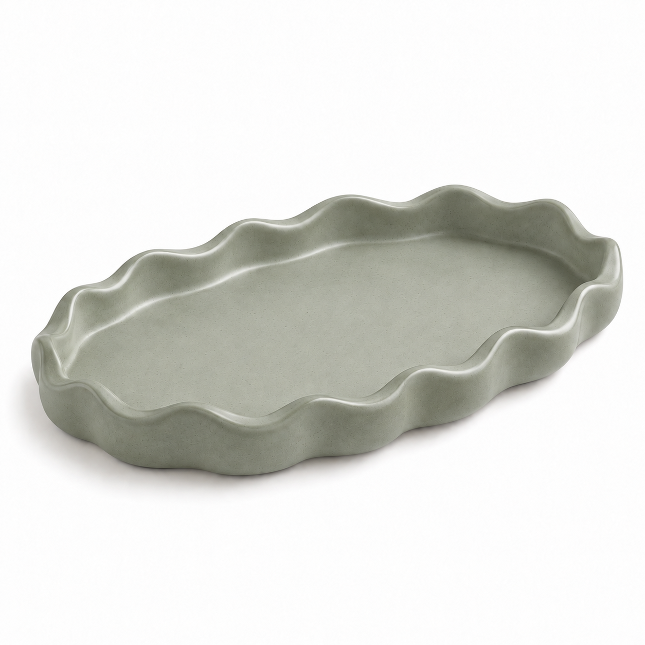 RippleEdge Decorative Catchall Tray