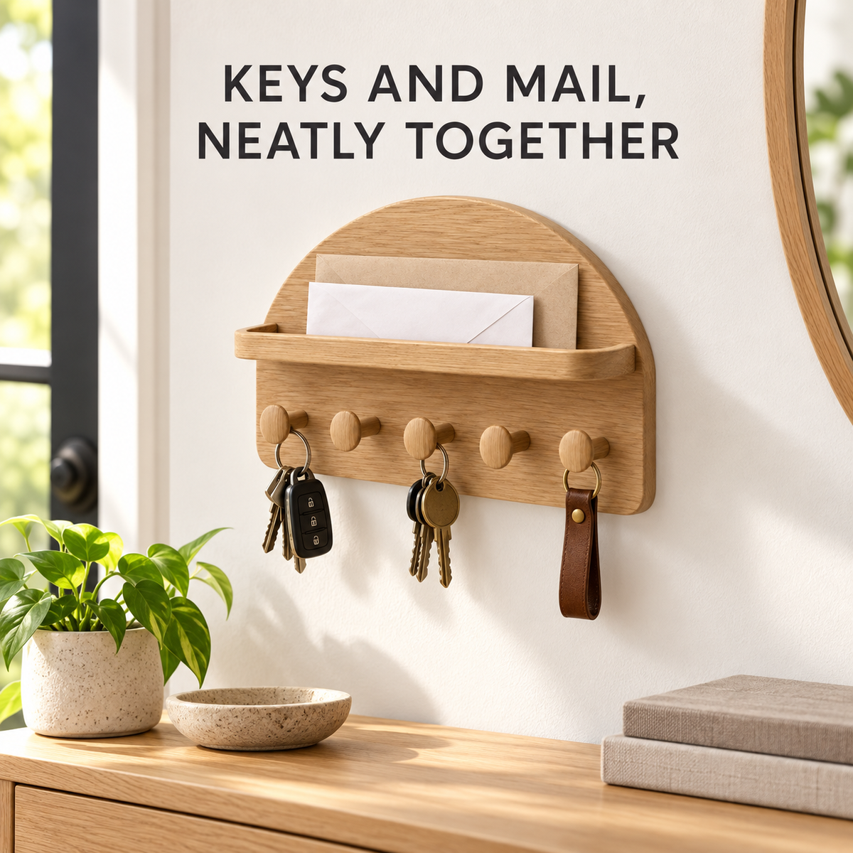 ArcNest Wall-Mounted Key Organizer