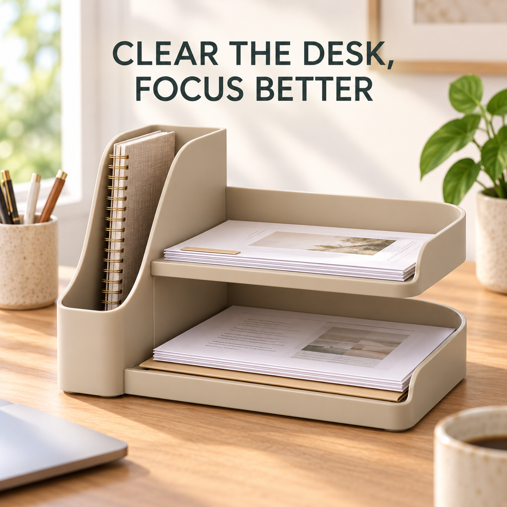 Noralume Tiered Desk Organizer