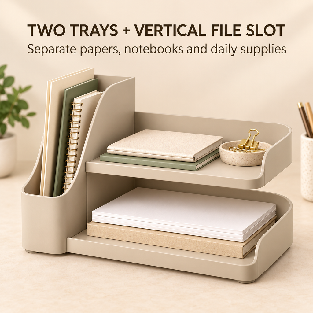 Noralume Tiered Desk Organizer