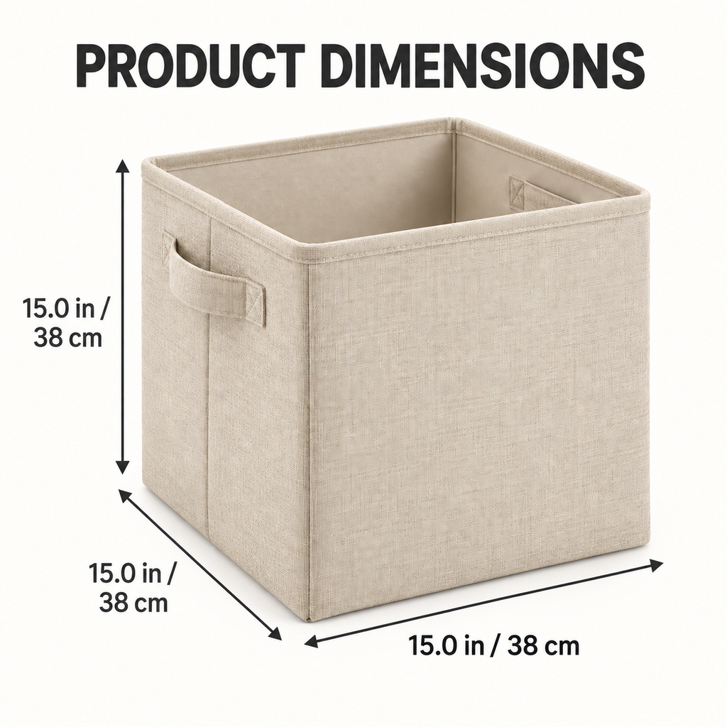 FoldForm Fabric Storage Bin