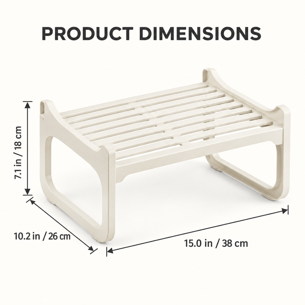 StepFold Stackable Shoe Riser