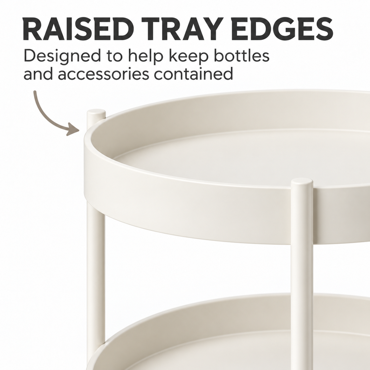 HaloTurn Rotating Vanity Organizer